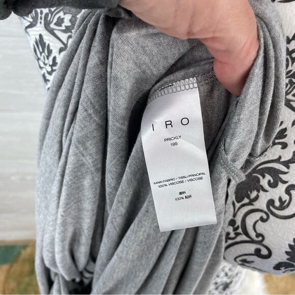 Iro Prickly Ruched Straight Cut Jersey Dress - Picture 10 of 10